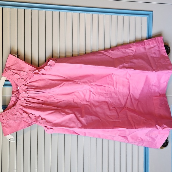 Jacadi Pink Floral Appliqué Dress - Picture 2 of 14